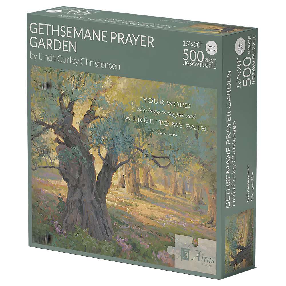 Gethsemane Prayer Garden 500 Piece Puzzle, , large