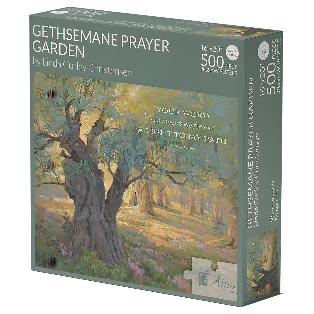 Gethsemane Prayer Garden 500 Piece Puzzle, , large