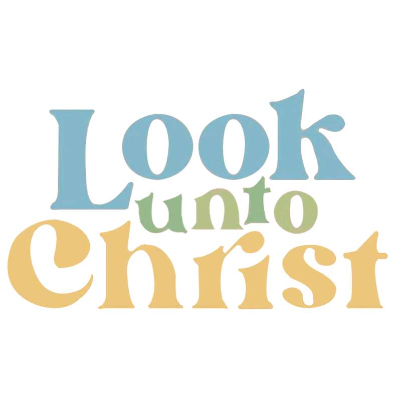 Look unto Christ 2025 Youth Theme Iron-On Transfer, , large image number 0