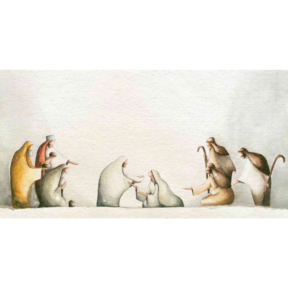 Nativity, Love's Pure Light Christmas Cards