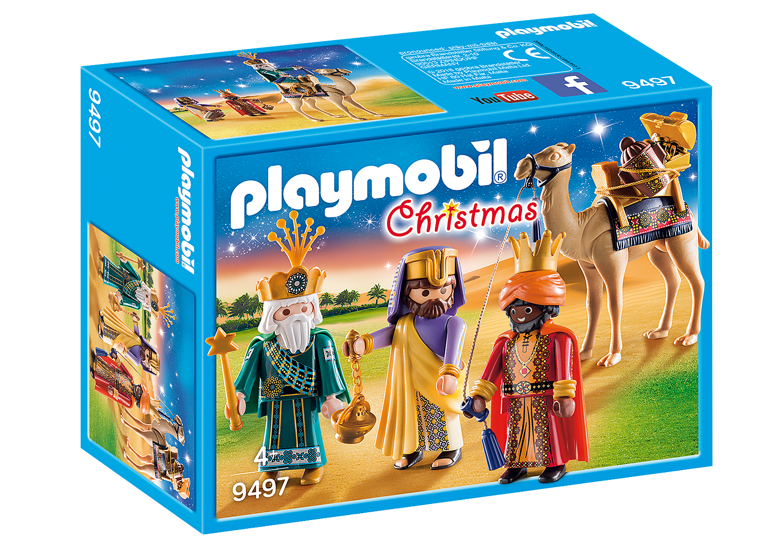 Three Wise Kings Playmobil Nativity, , large