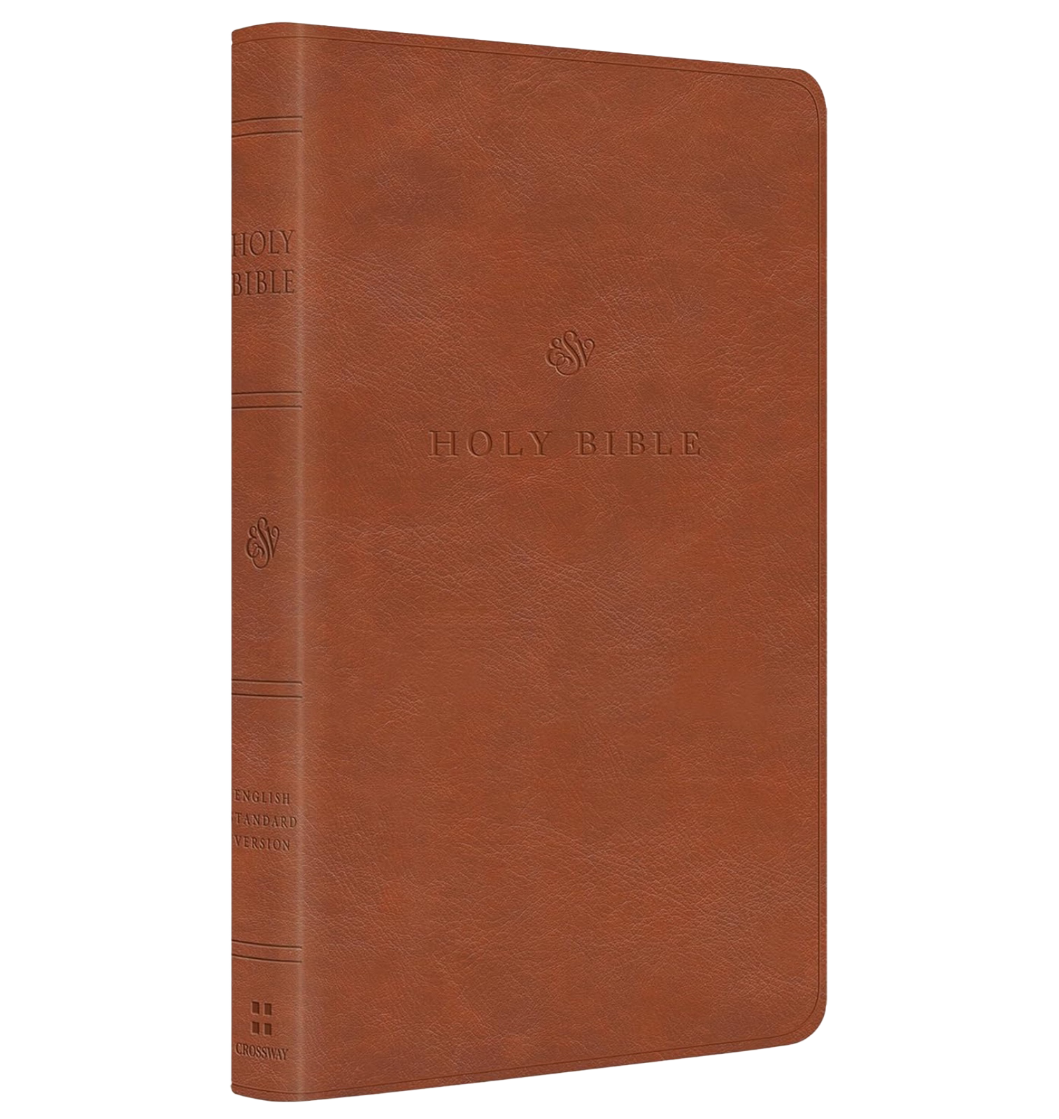 ESV Value Thinline Bible,Faux Leather, English Saddle
