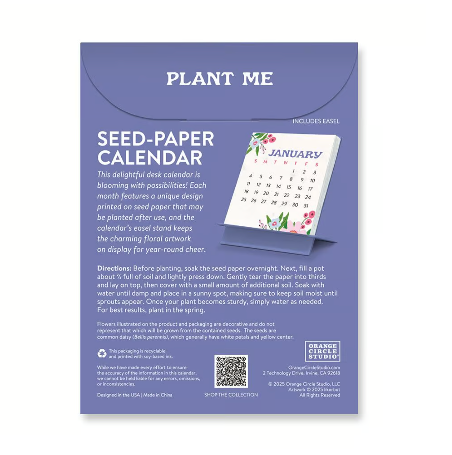 2026 Plant & Bloom Desk Calendar, , large