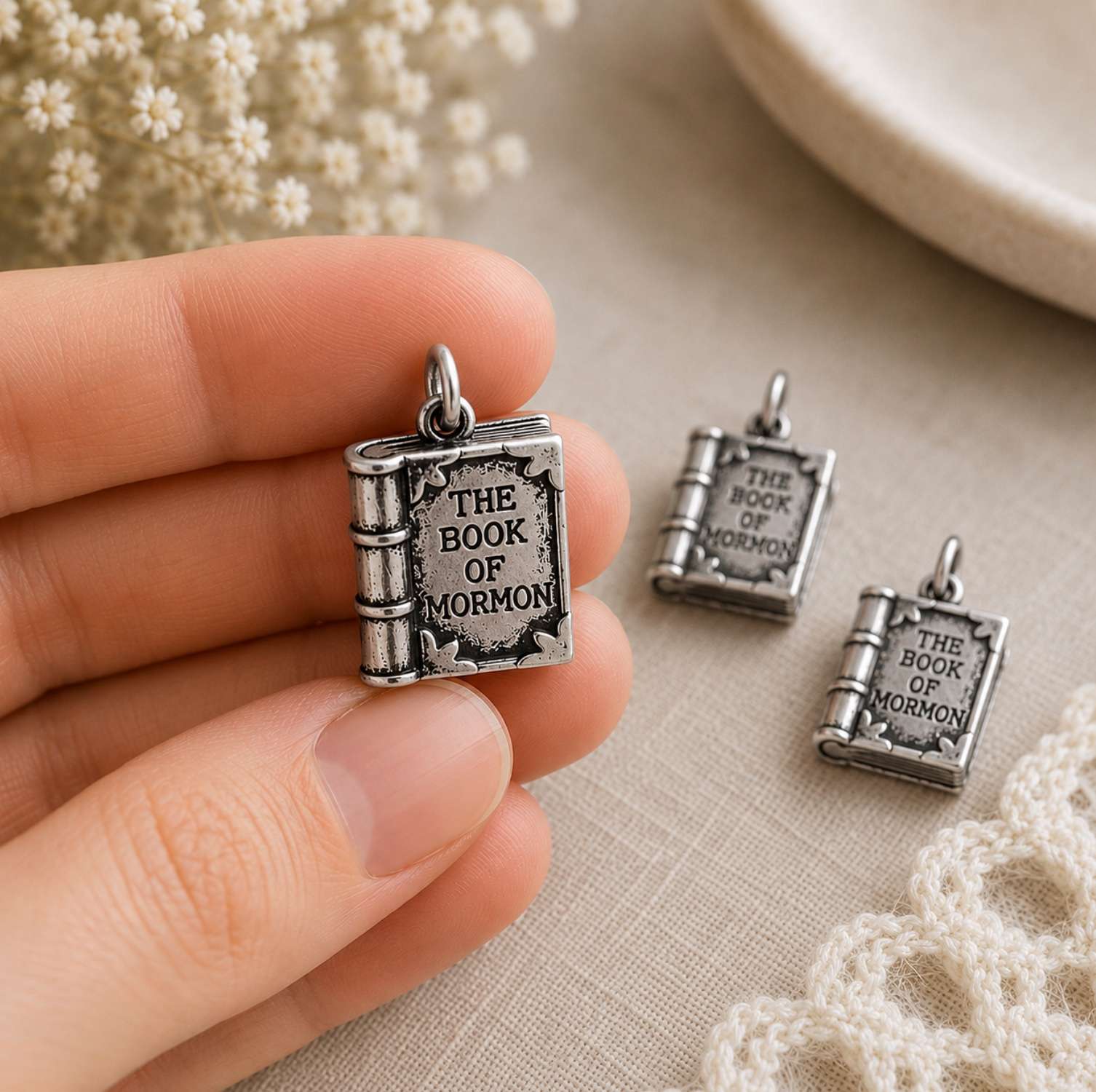 Book of Mormon Charm, , large image number 2