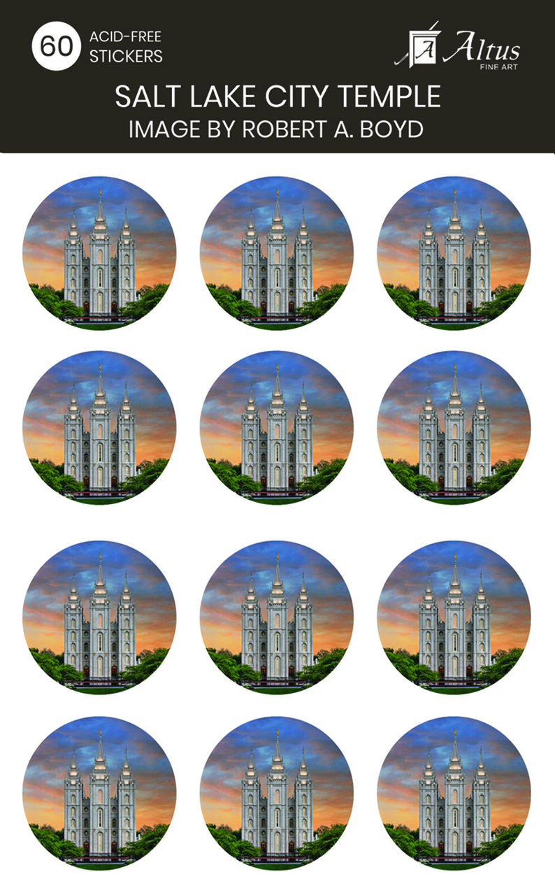 Salt Lake Temple Stickers