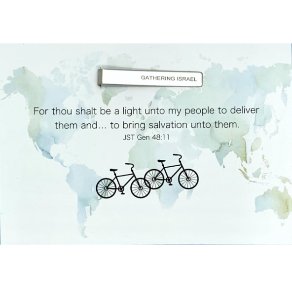 Gathering Israel Tie Bar