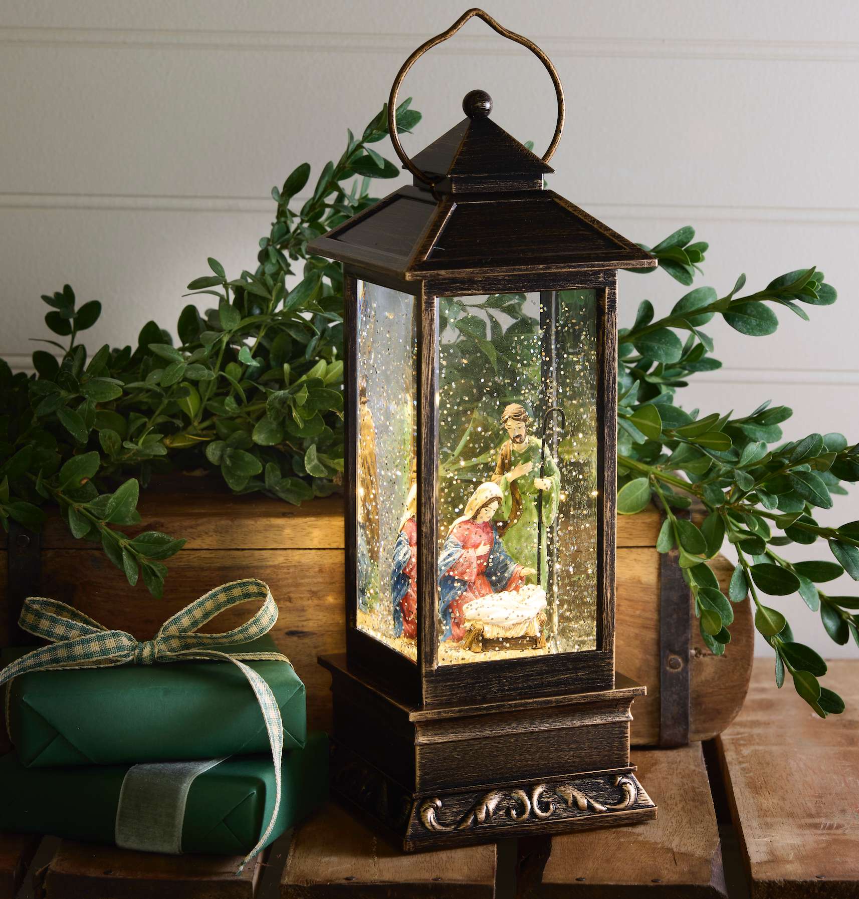 Light-up Holy Family Nativity Lantern, , large image number 4