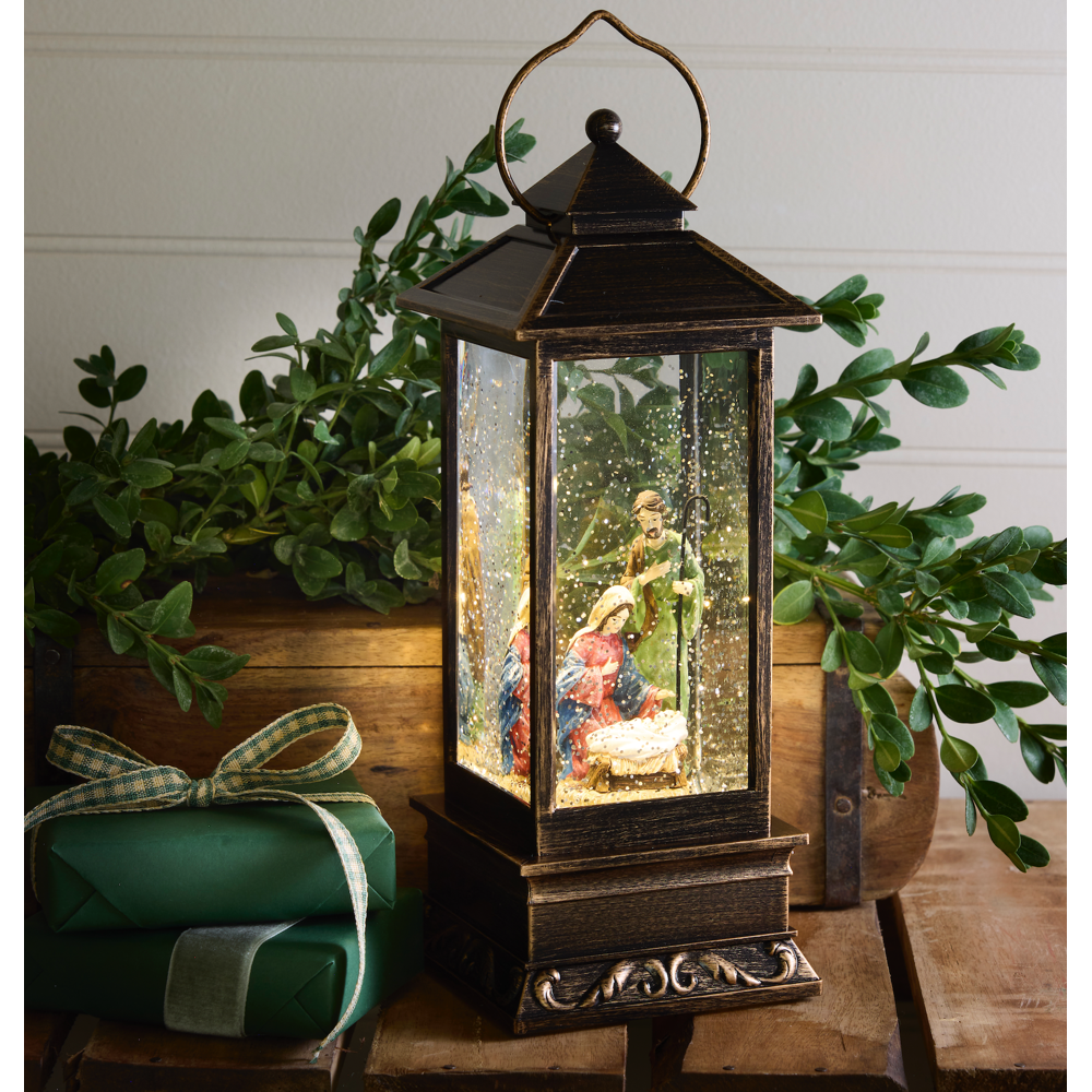 Light-up Holy Family Nativity Lantern, , large image number 4