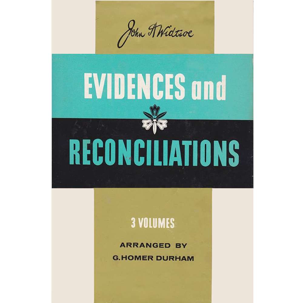 Evidences and Reconciliations 1