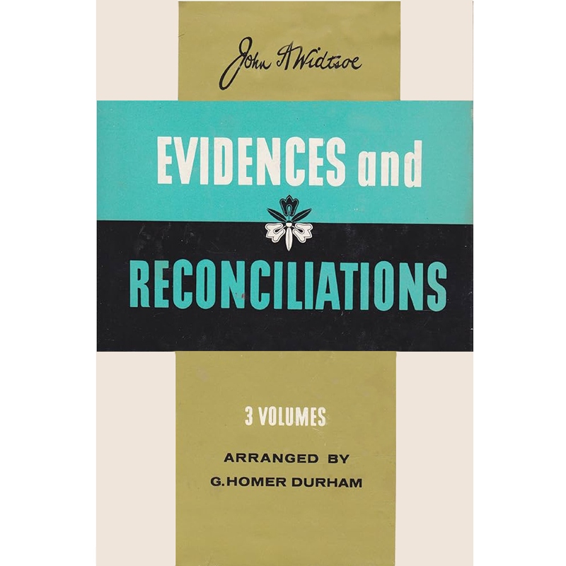 Evidences and Reconciliations