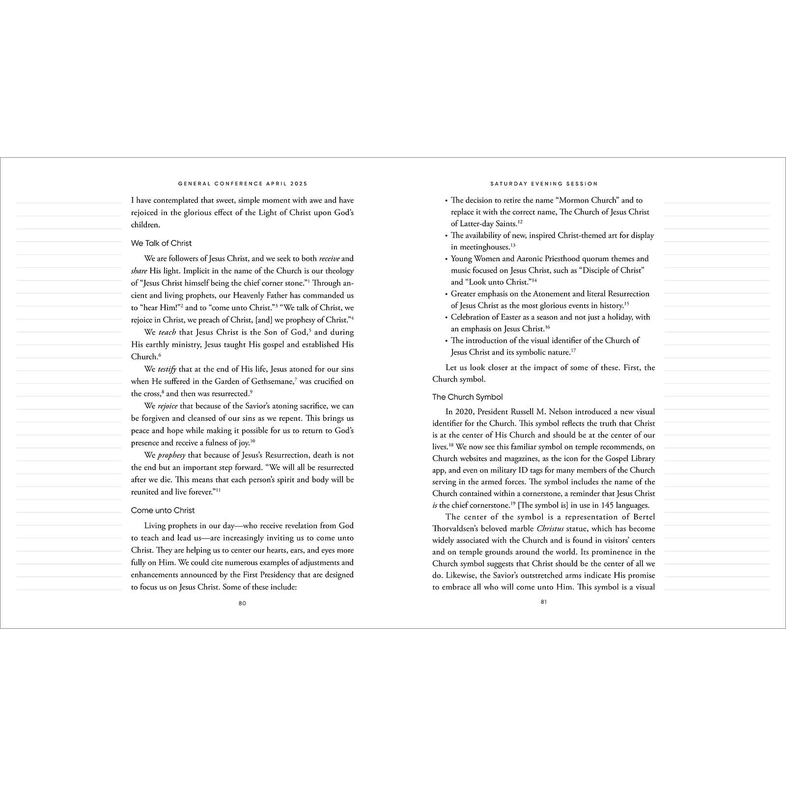 General Conference Addresses, Journal Edition, April 2025, , large image number 9
