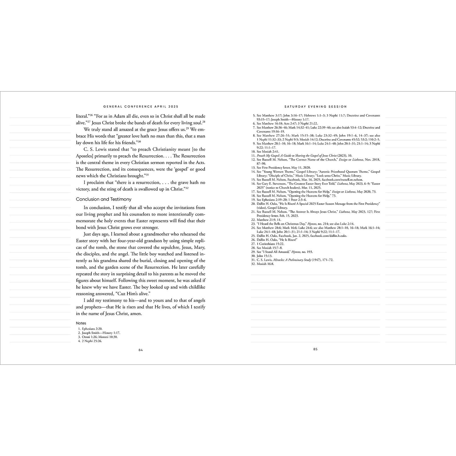 General Conference Addresses, Journal Edition, April 2025, , large image number 8