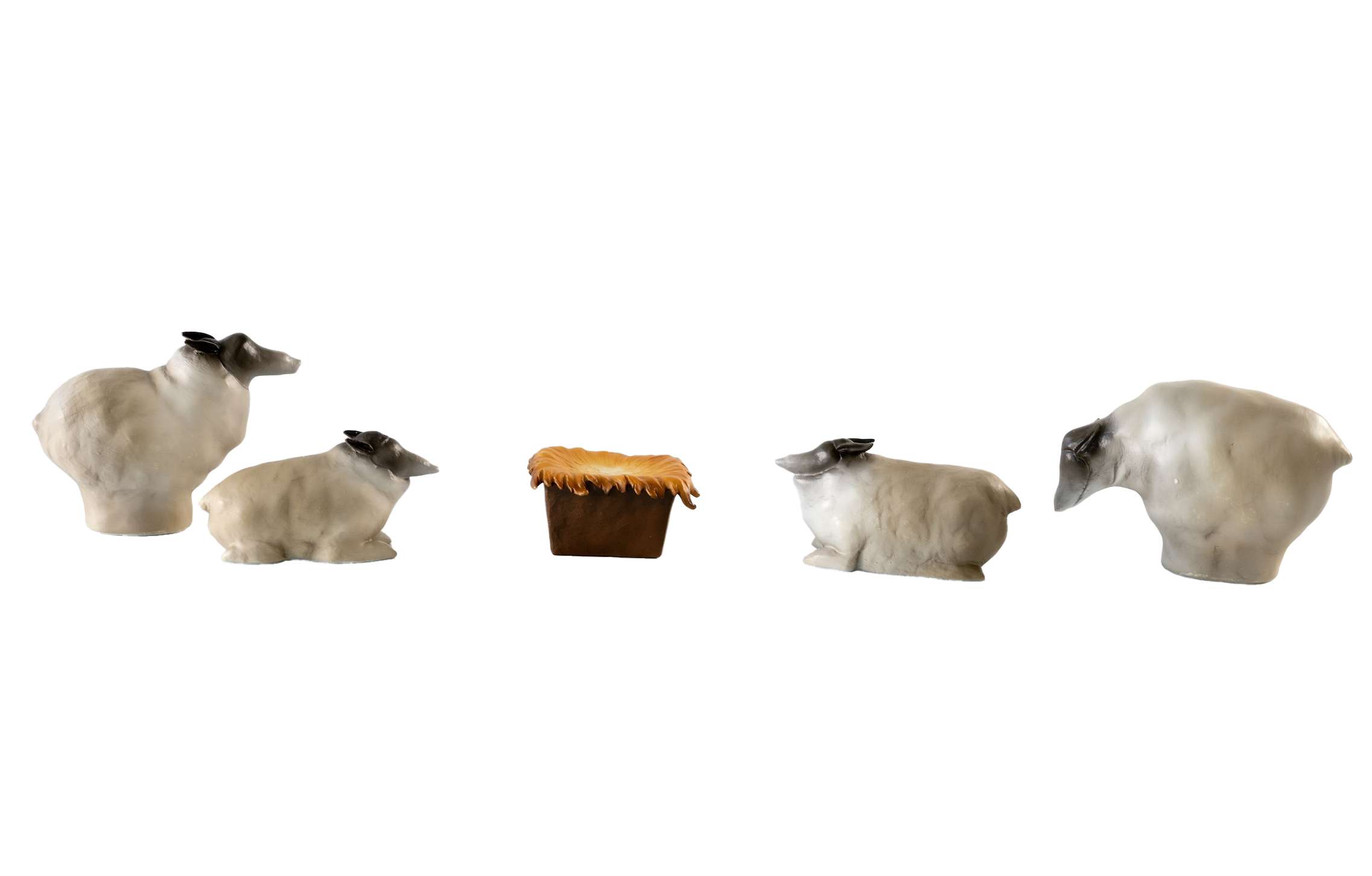 Love's Pure Light Kate Lee Resin Nativity Sheep, , large image number 1