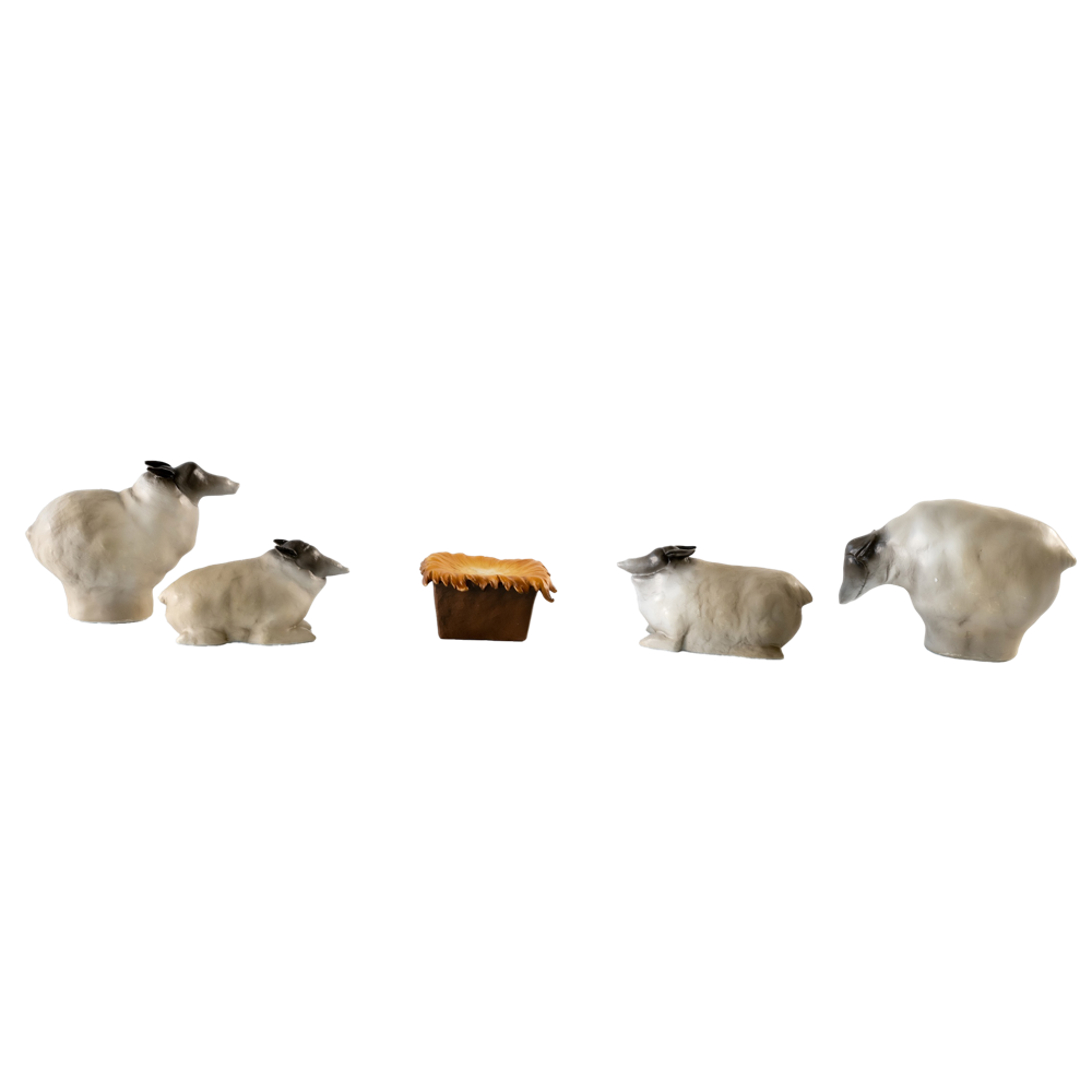 Love's Pure Light Kate Lee Resin Nativity Sheep, , large