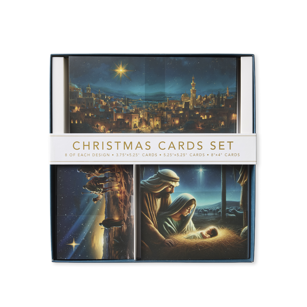 Nativity Boxed Christmas Cards, , large image number 0