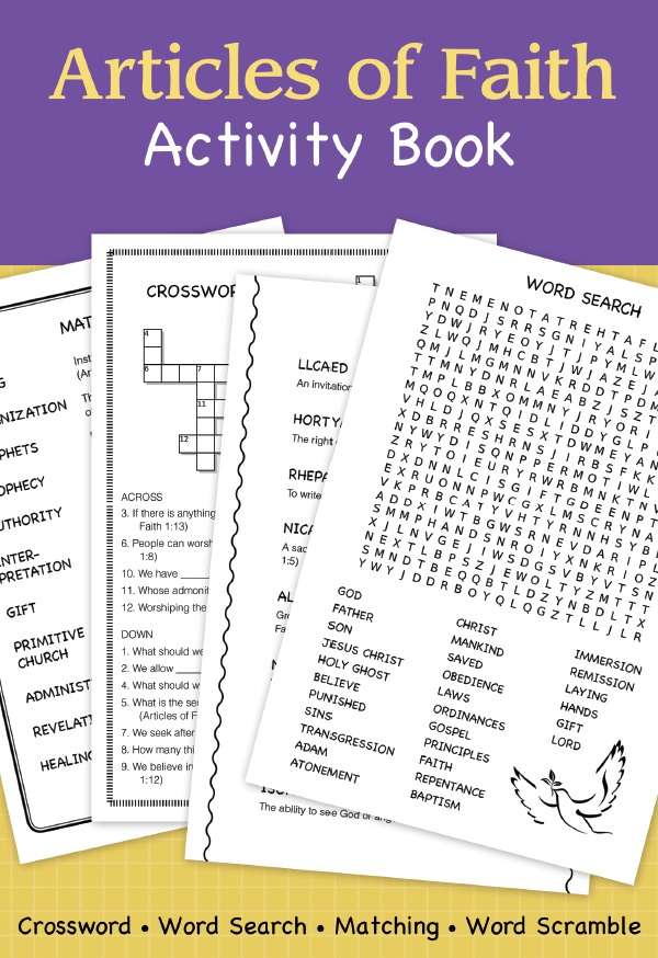 Articles of Faith Activity Book