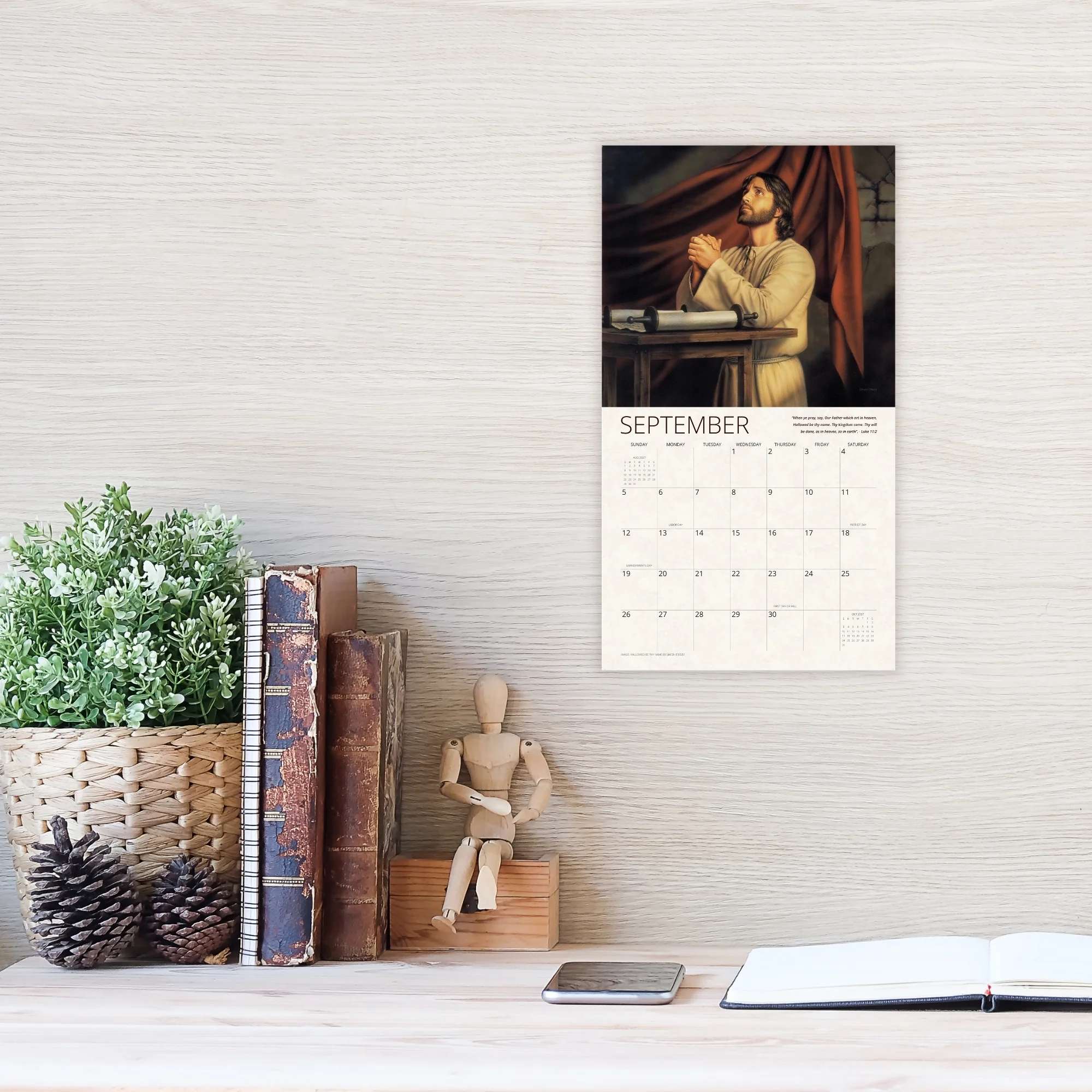 2027 Living Water Wall Calendar (Small), , large image number 5