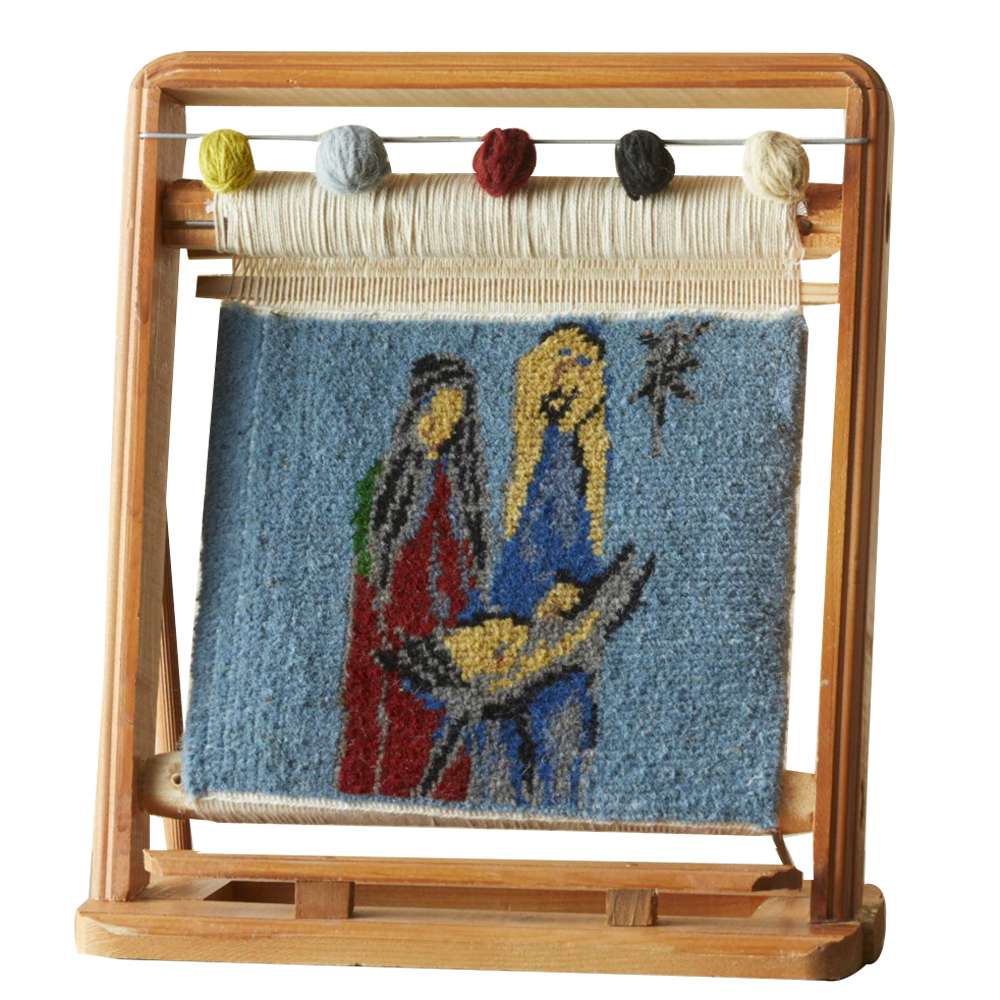 Handmade Turkish Loom Nativity, , large
