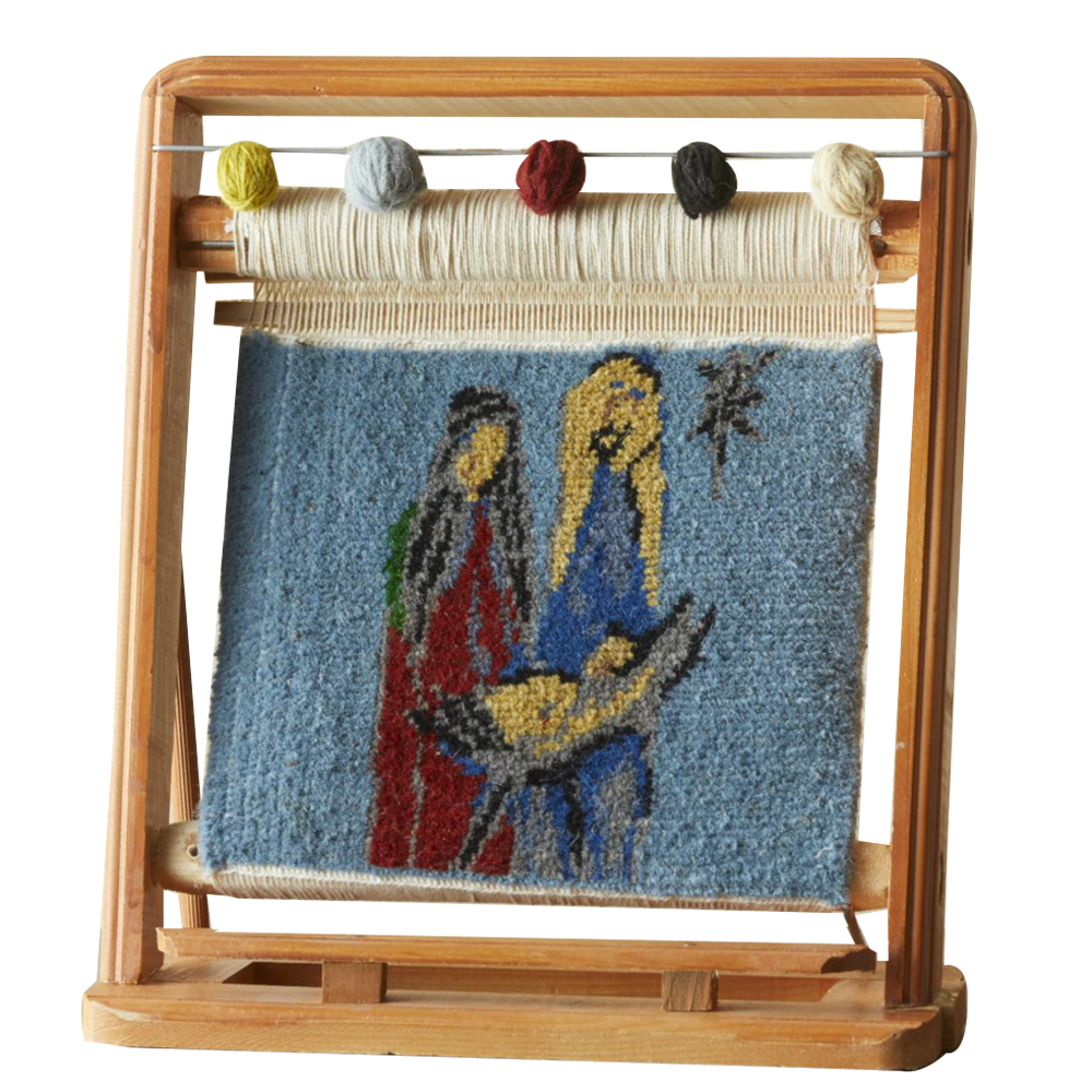 Handmade Turkish Loom Nativity, , large