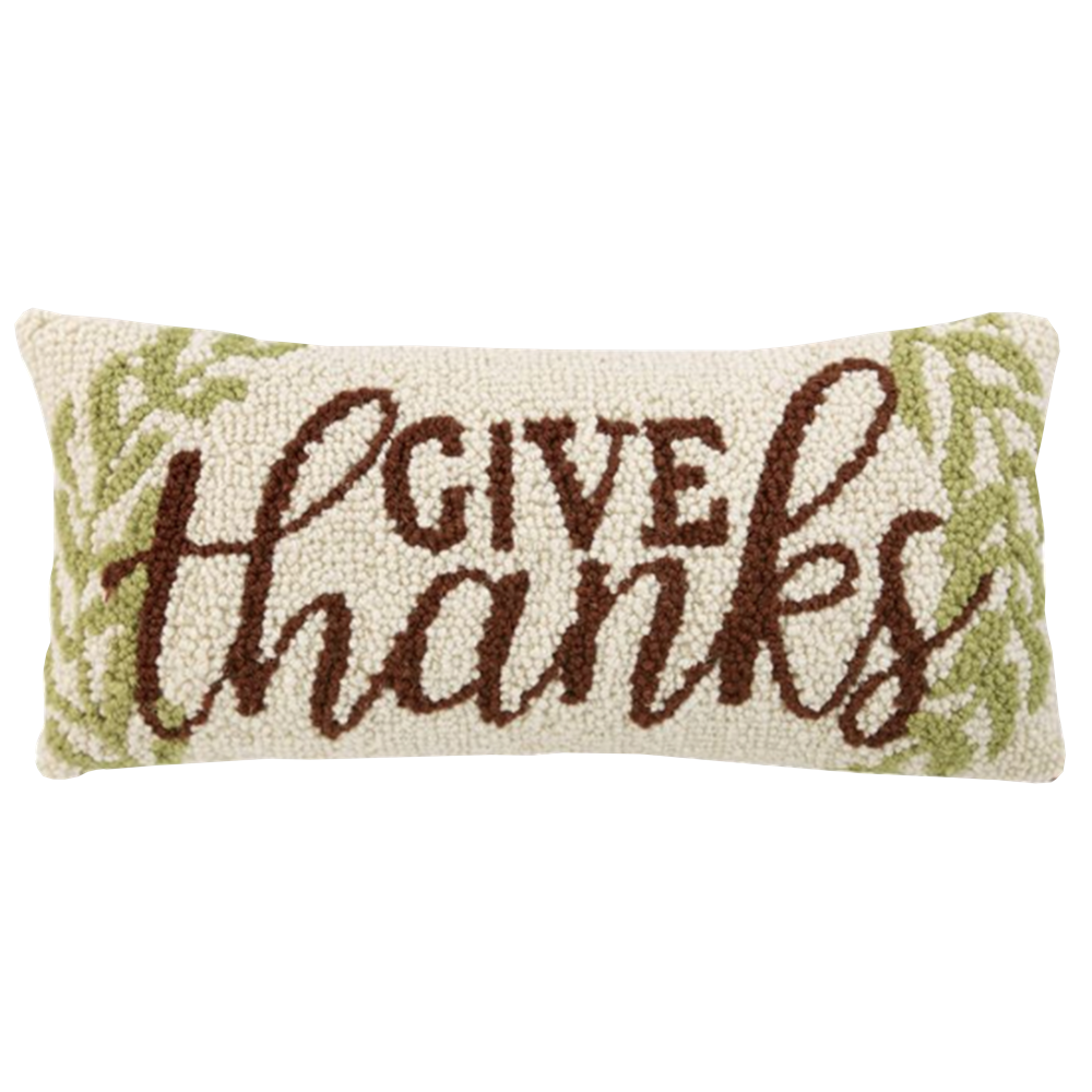 Give Thanks Pillow, , large image number 0