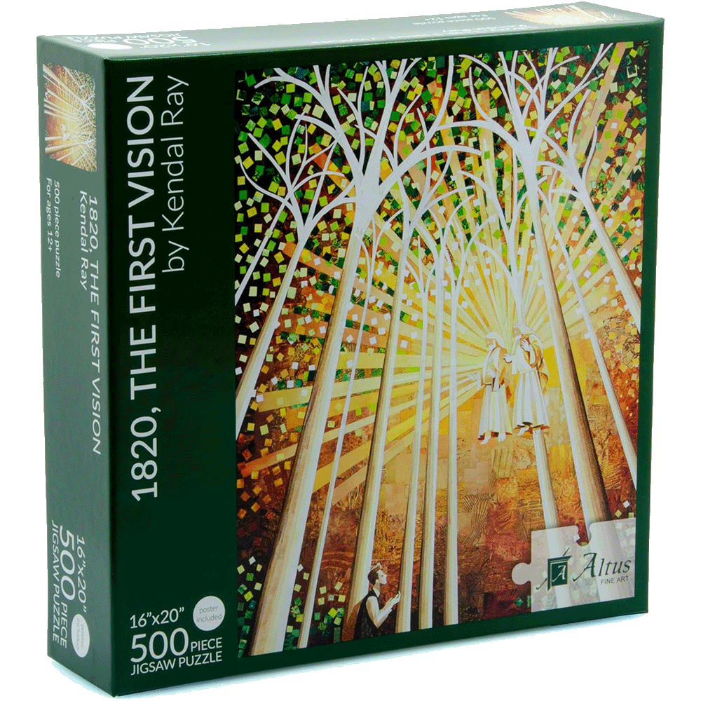 1820, The First Vision 500 Piece Puzzle