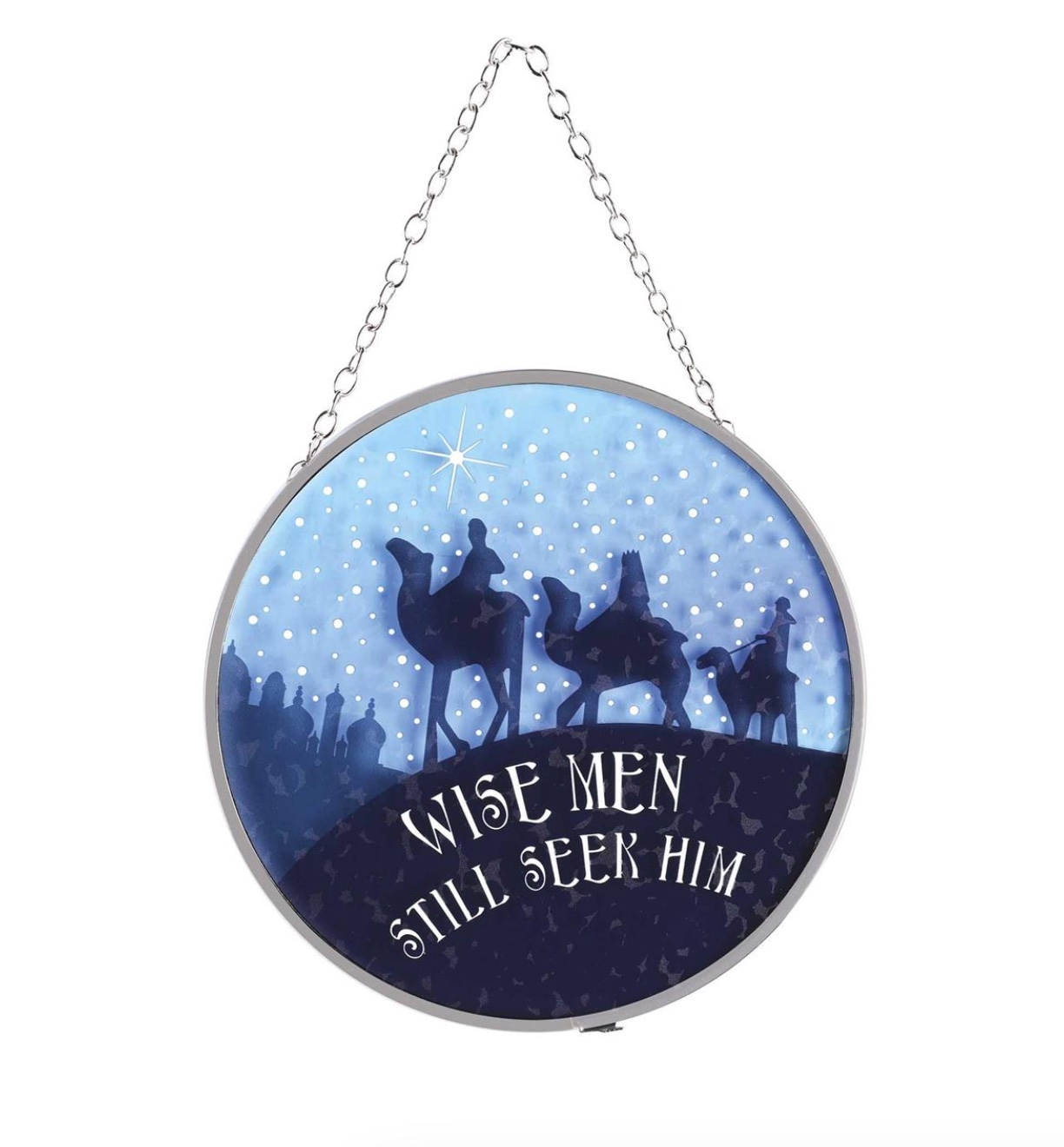 Wisemen Seek Him Starry Night Suncatcher