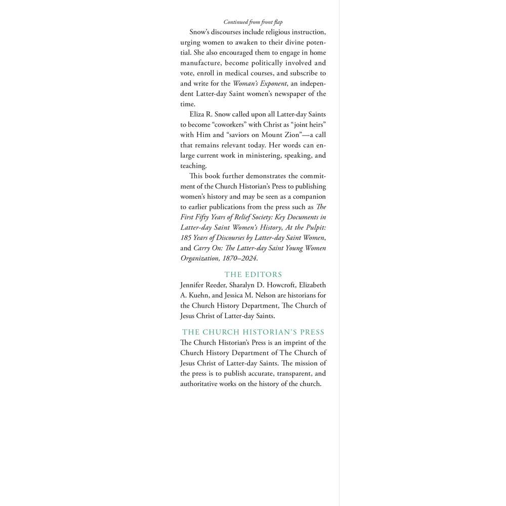 Rise Up and Speak - CHURCH HISTORIAN'S PRESS 4