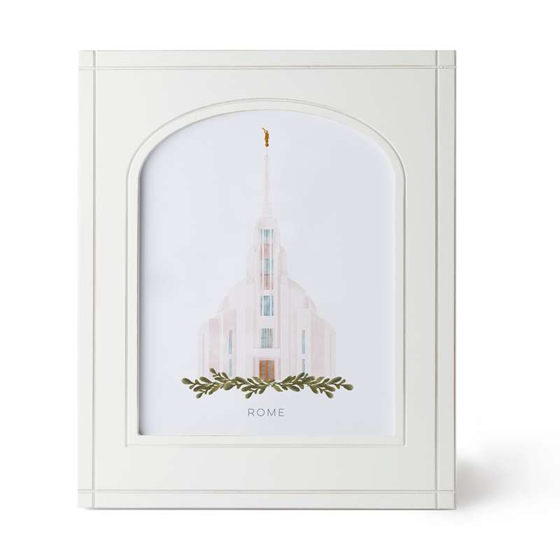 Rome Italy Temple (11x13 Framed Art)