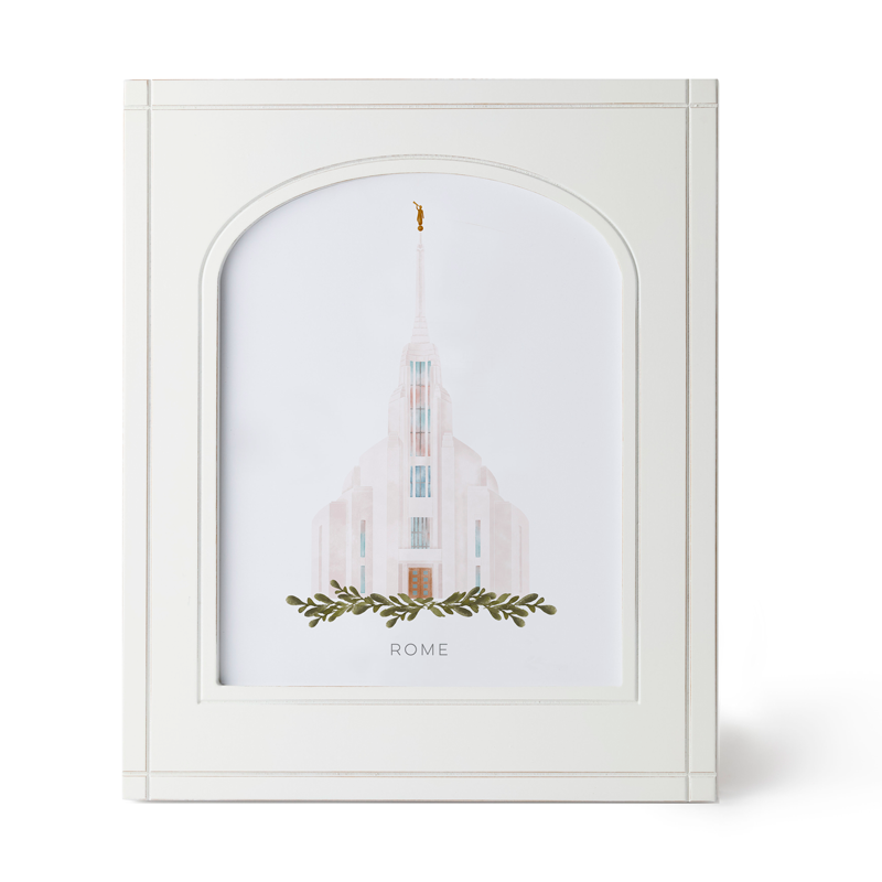Rome Italy Temple (11x13 Framed Art)