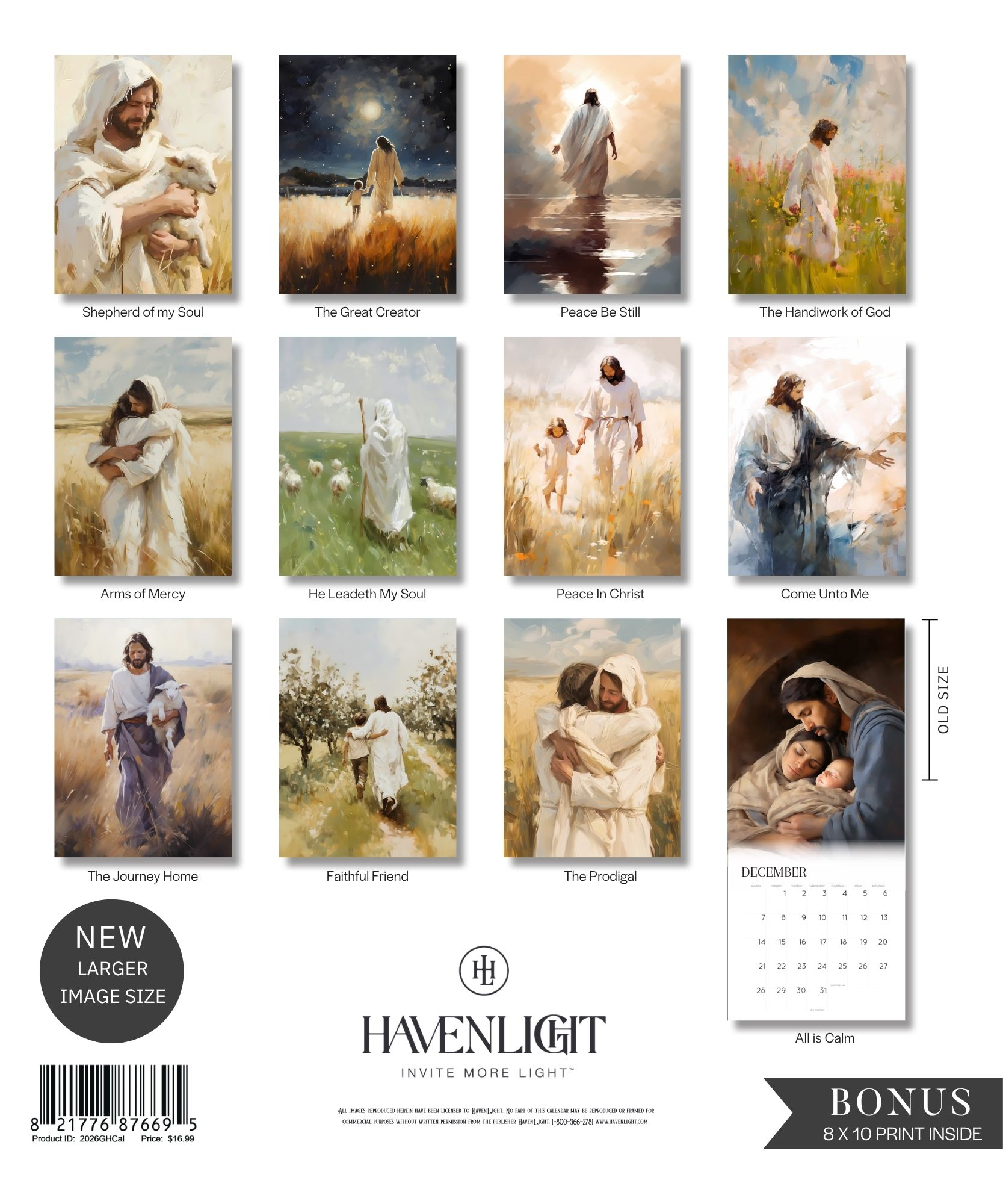 2026 Gabriel Heaton Calendar, , large image number 3