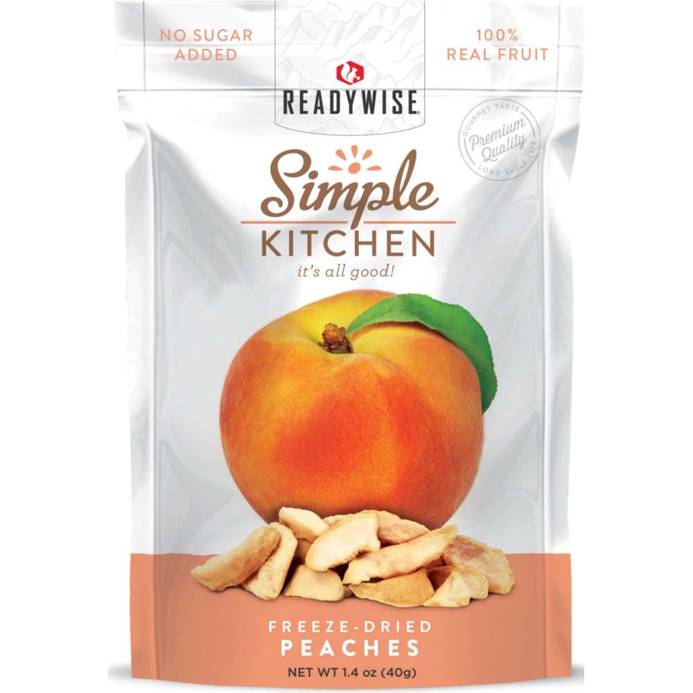 Simple Kitchen Freeze-Dried Peaches Single Pouch