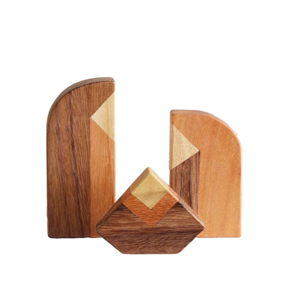 Guatemalan Holy Family Reclaimed Wood Nativity, , large image number 0