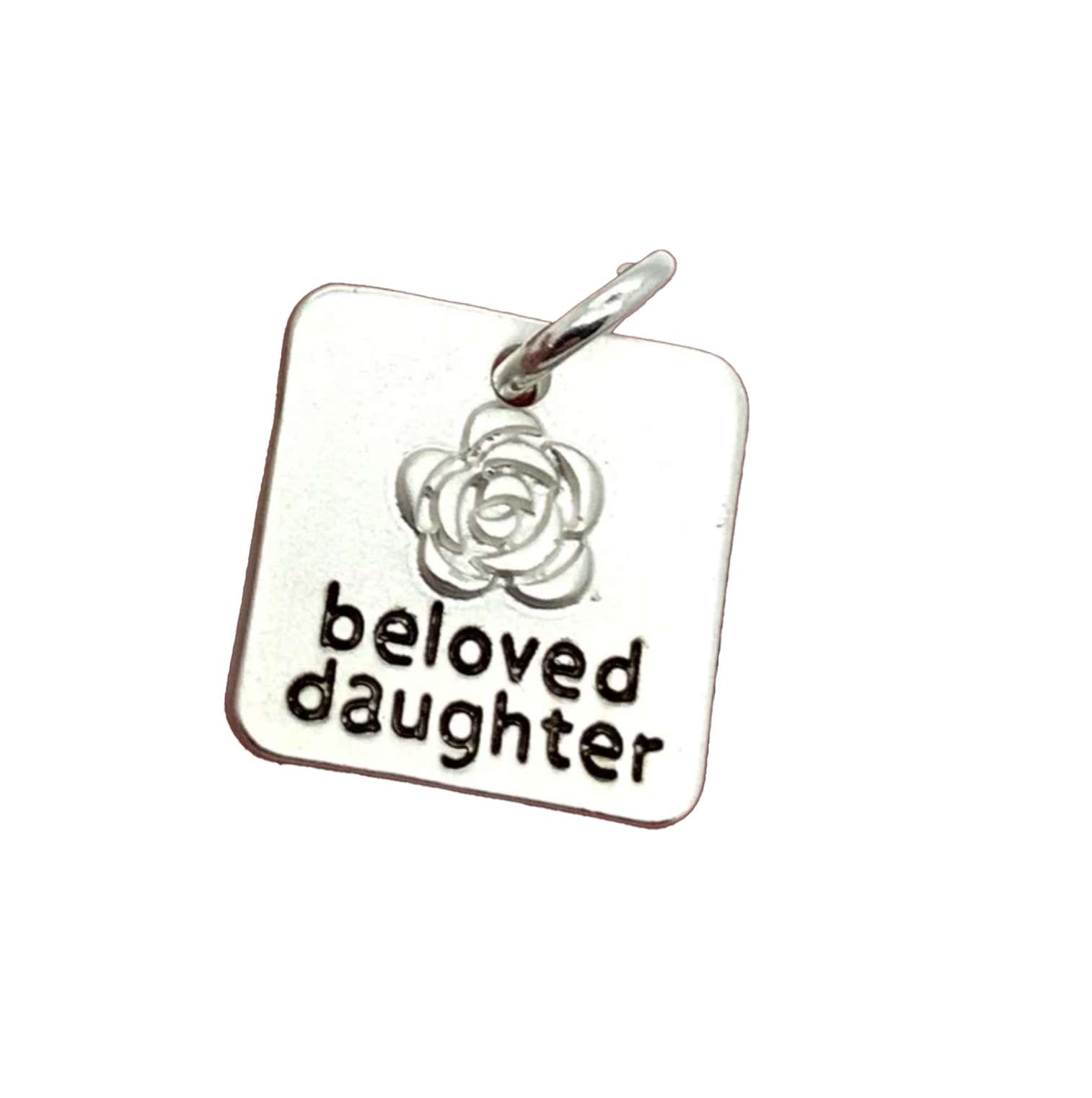Beloved Daughter, Rose Charm, , large