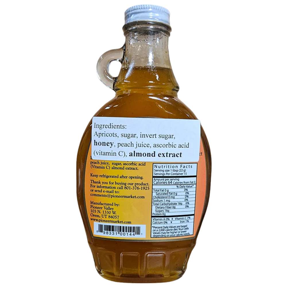 Syrup Apricot 11.5 Oz, , large