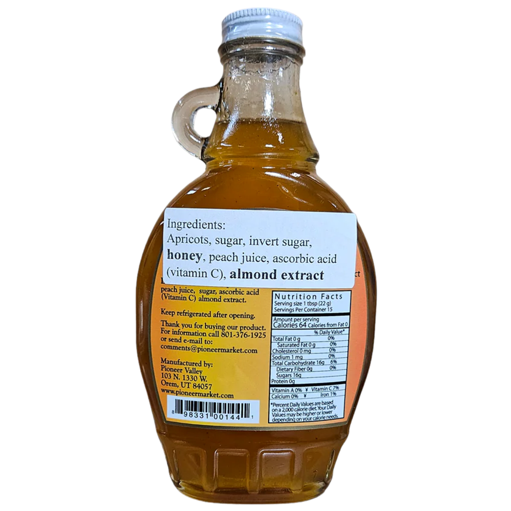 Syrup Apricot 11.5 Oz, , large