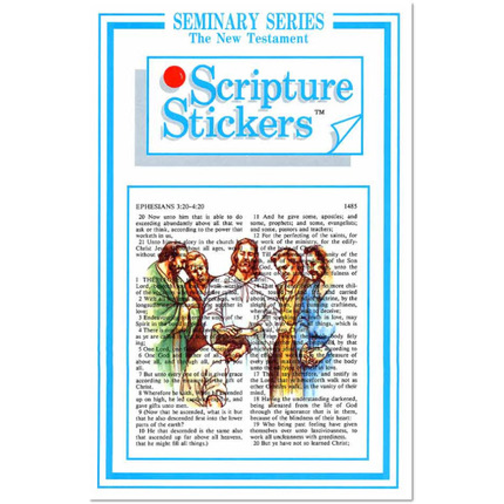 Scripture Stickers: Seminary Series, New Testament,  Scripture Stickers: Seminary Series, New Testament