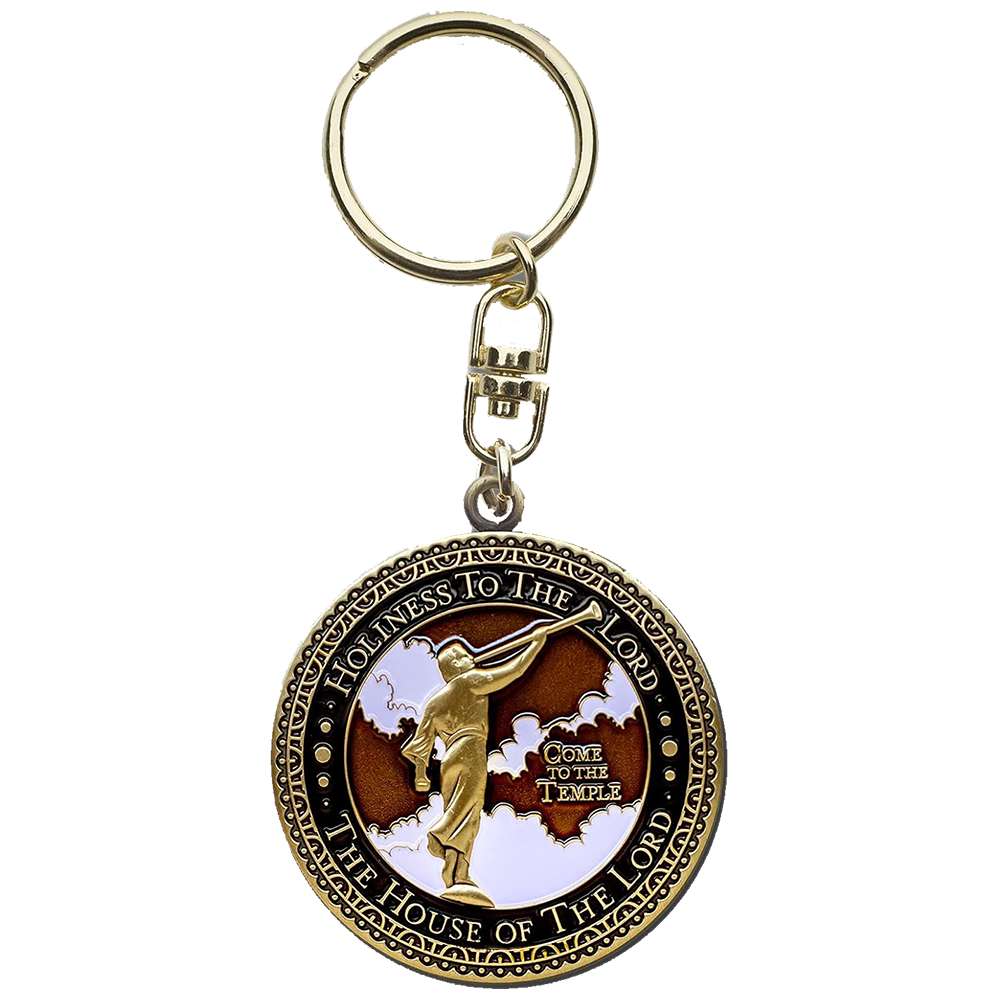 Saratoga Springs Utah Temple Keychain, , large image number 2