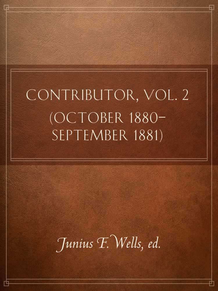 Contributor, Vol. 2