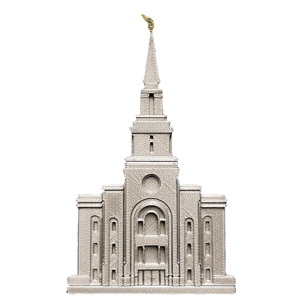 Layton Utah Temple Magnet, , large image number 0