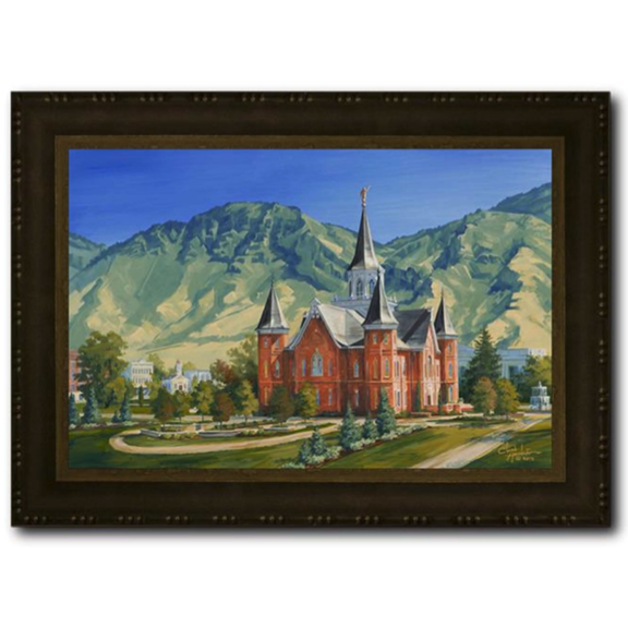 Provo City Center Temple (16x22 Framed Art) - HAWKINS, CHAD