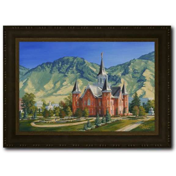 Provo City Center Temple (16x22 Framed Art), , large image number 0