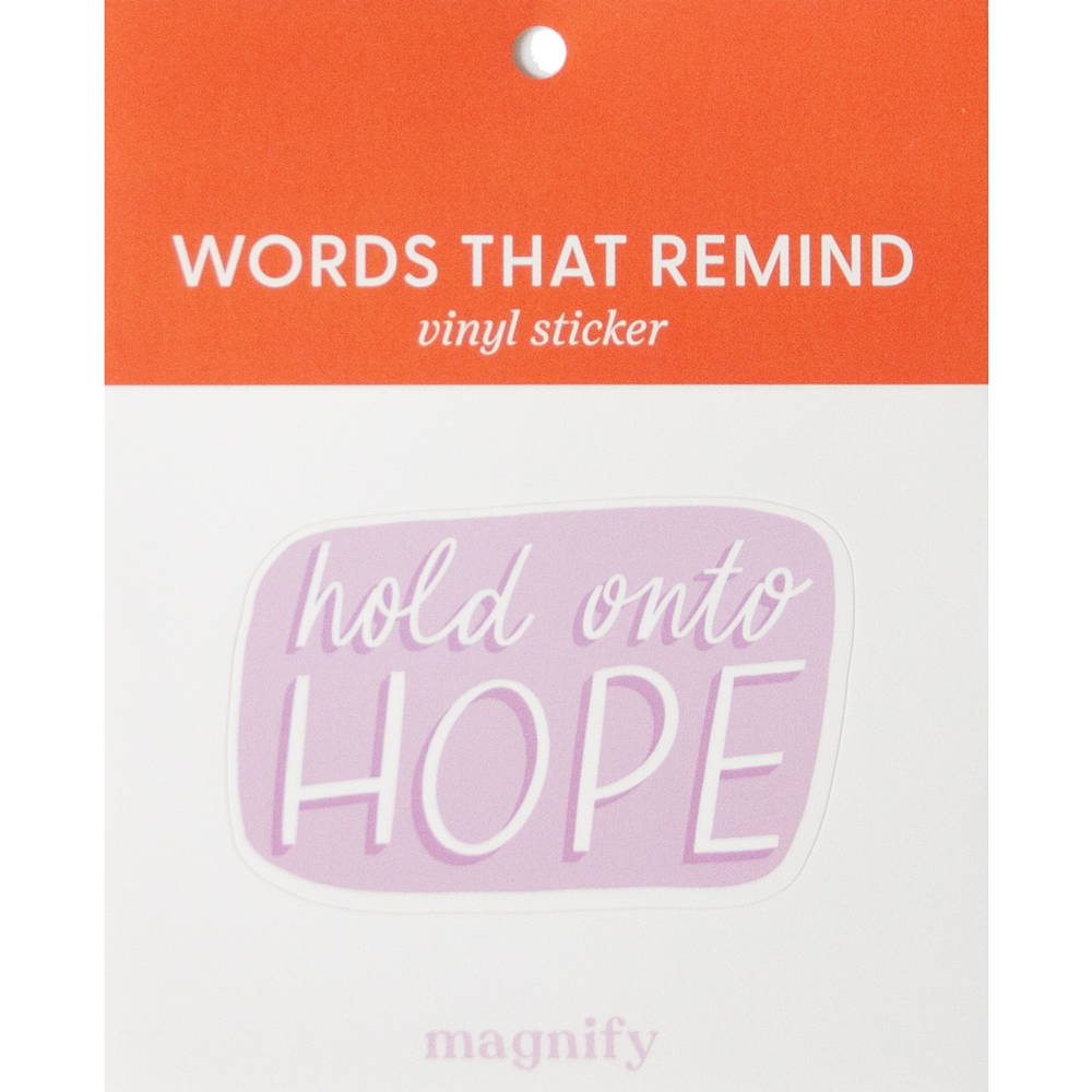 Hope Magnify Vinyl Sticker, , large image