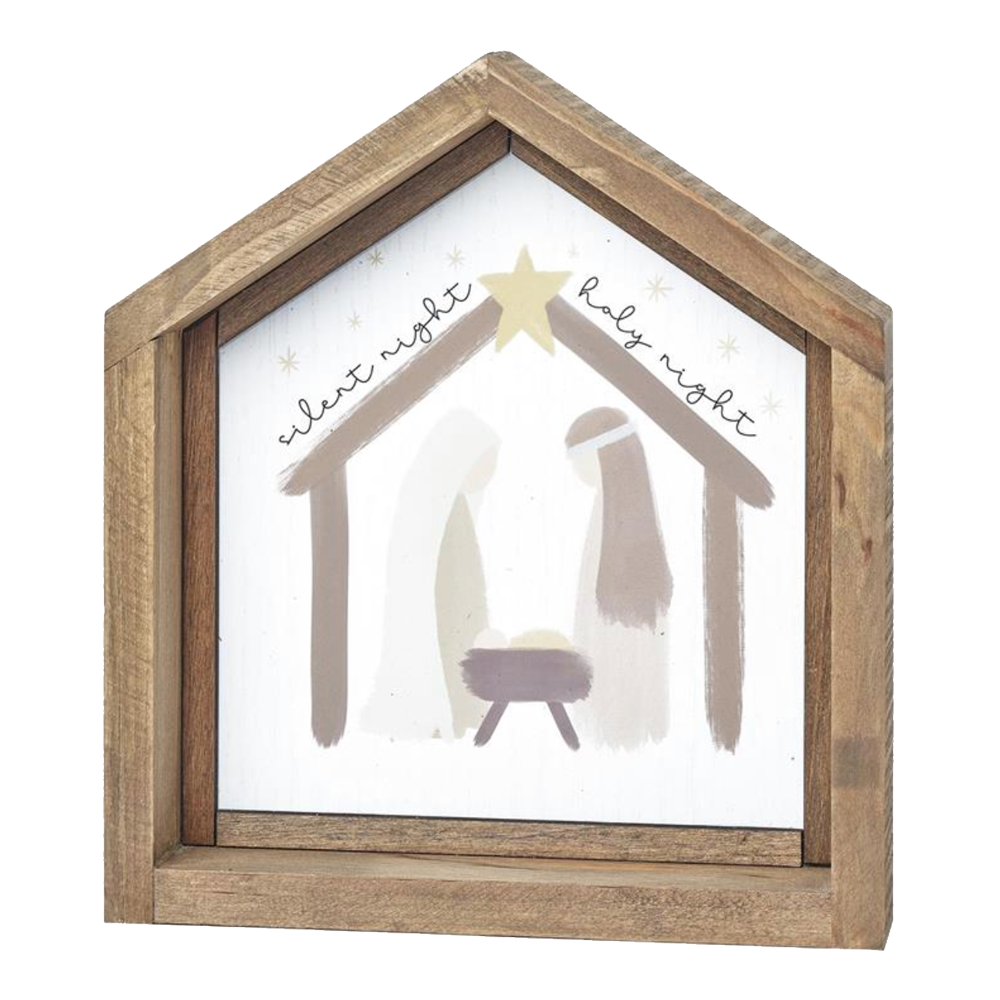Holy Family Framed Nativity Plaque