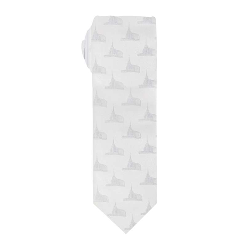 Men's Rexburg Temple Necktie, , large image number 2