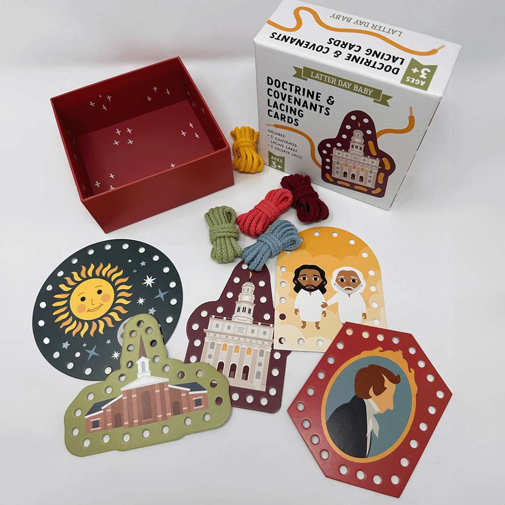Doctrine & Covenants Lacing Cards, , large
