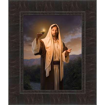 Lead, Kindly Light (17x20 Framed Canvas)