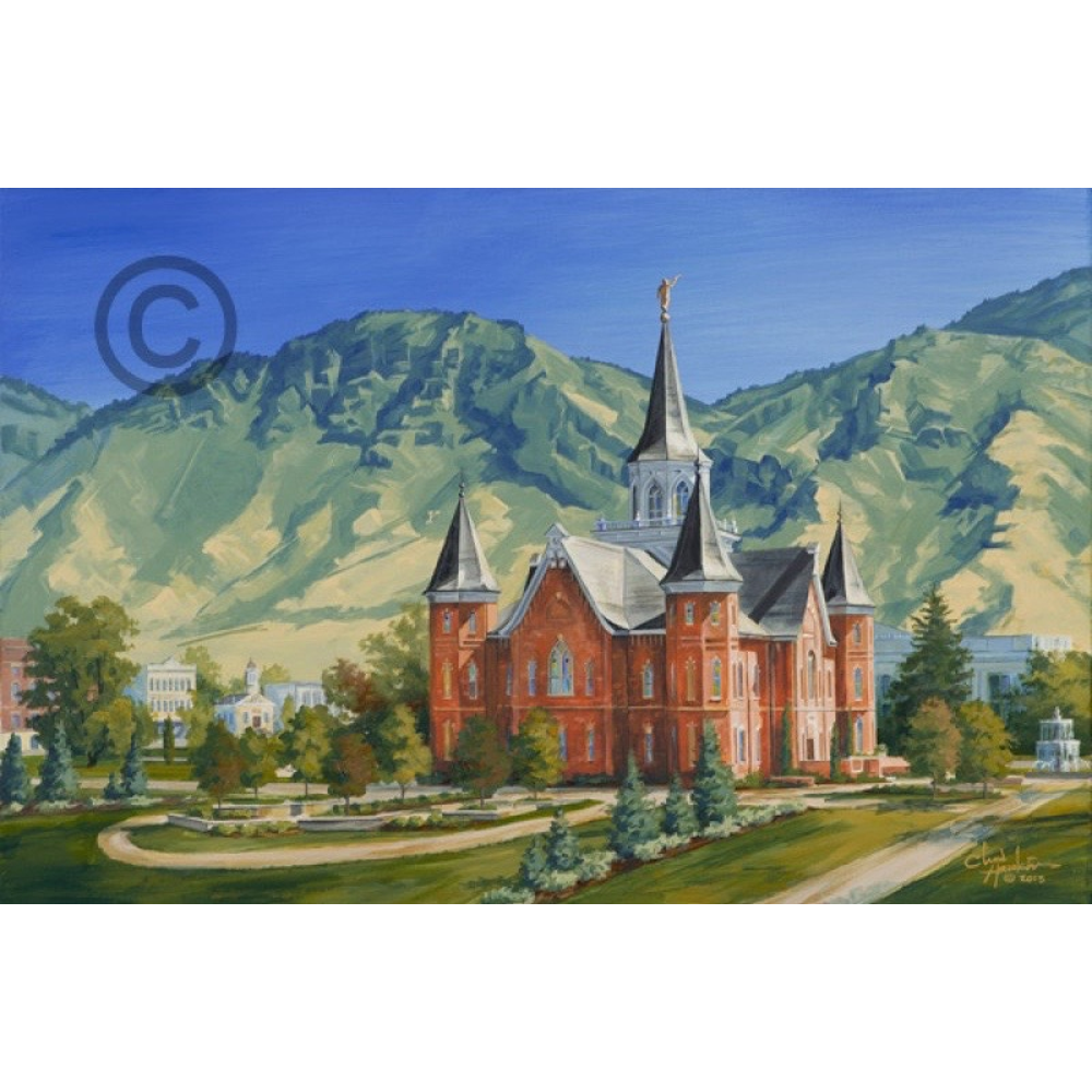 Provo City Center Temple 8x10 Print,  Provo City Center Temple 8x10 Print