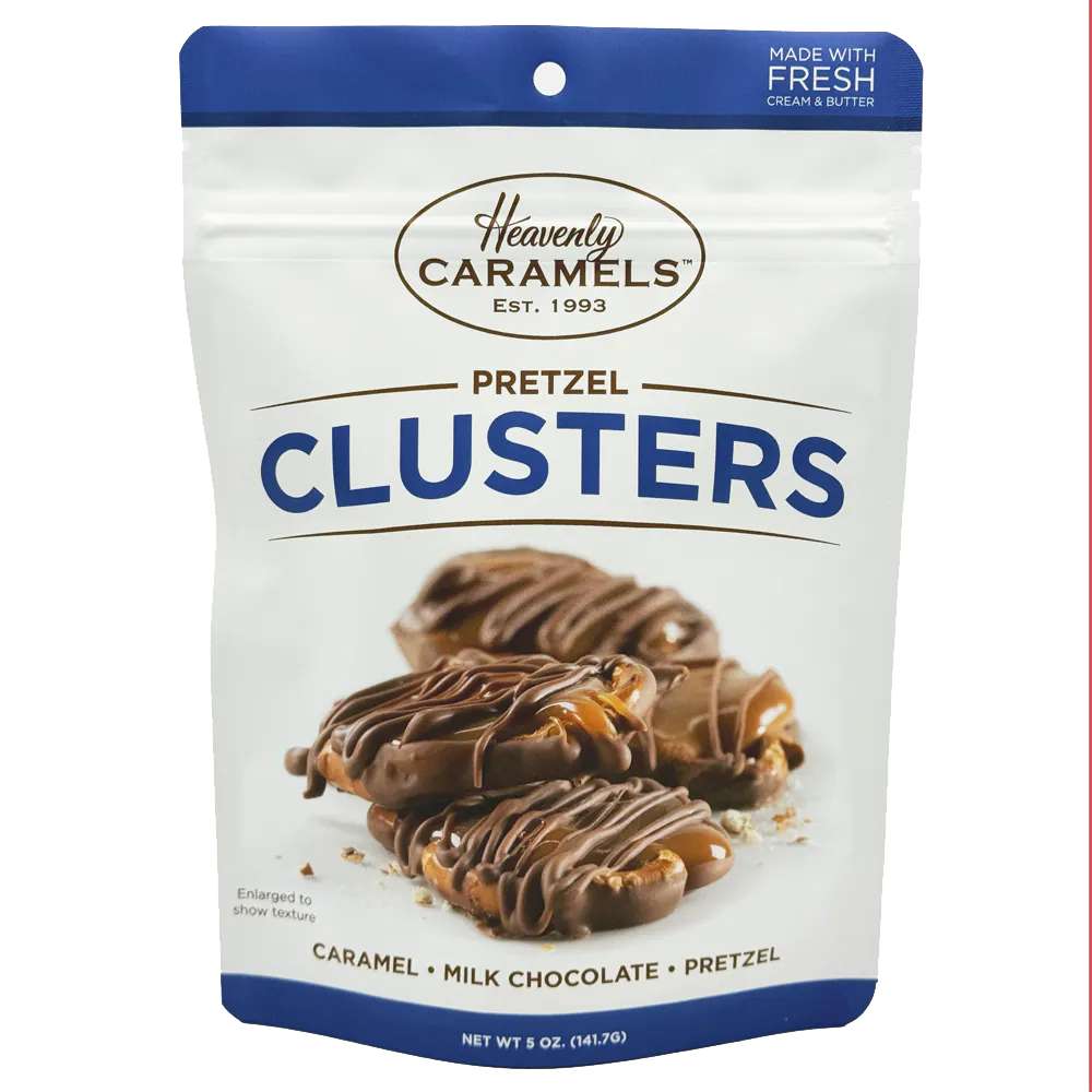 Caramel Pretzel Cluster