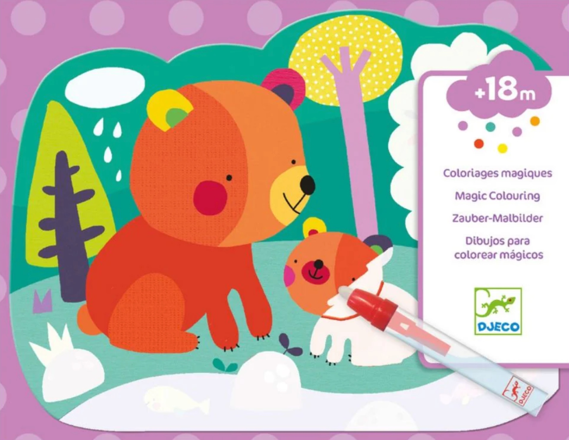 Hidden in the Woods Paint with Water Set, , large image number 0