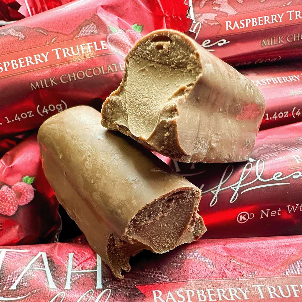 Milk Chocolate Raspberry Truffle Bar, , large image number 2